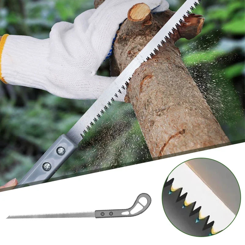 Garden Mini Saw Woodworking Wallboard Handsaw Tree Branch Pruning Hand Saw Trimming Fast Fine Tooth Handsaw Outdoor Pruning Tool